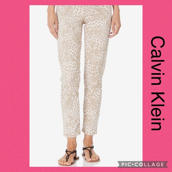 CALVIN KLEIN CAPRI PANTS size 8 NWT - Picture 1 of 9